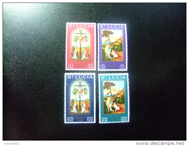 SAINTE-LUCIA ST LUCIA 1968 PAQUES Yvert N&ordm; 229 / 32 ** MNH - Ste Lucie (...-1978)