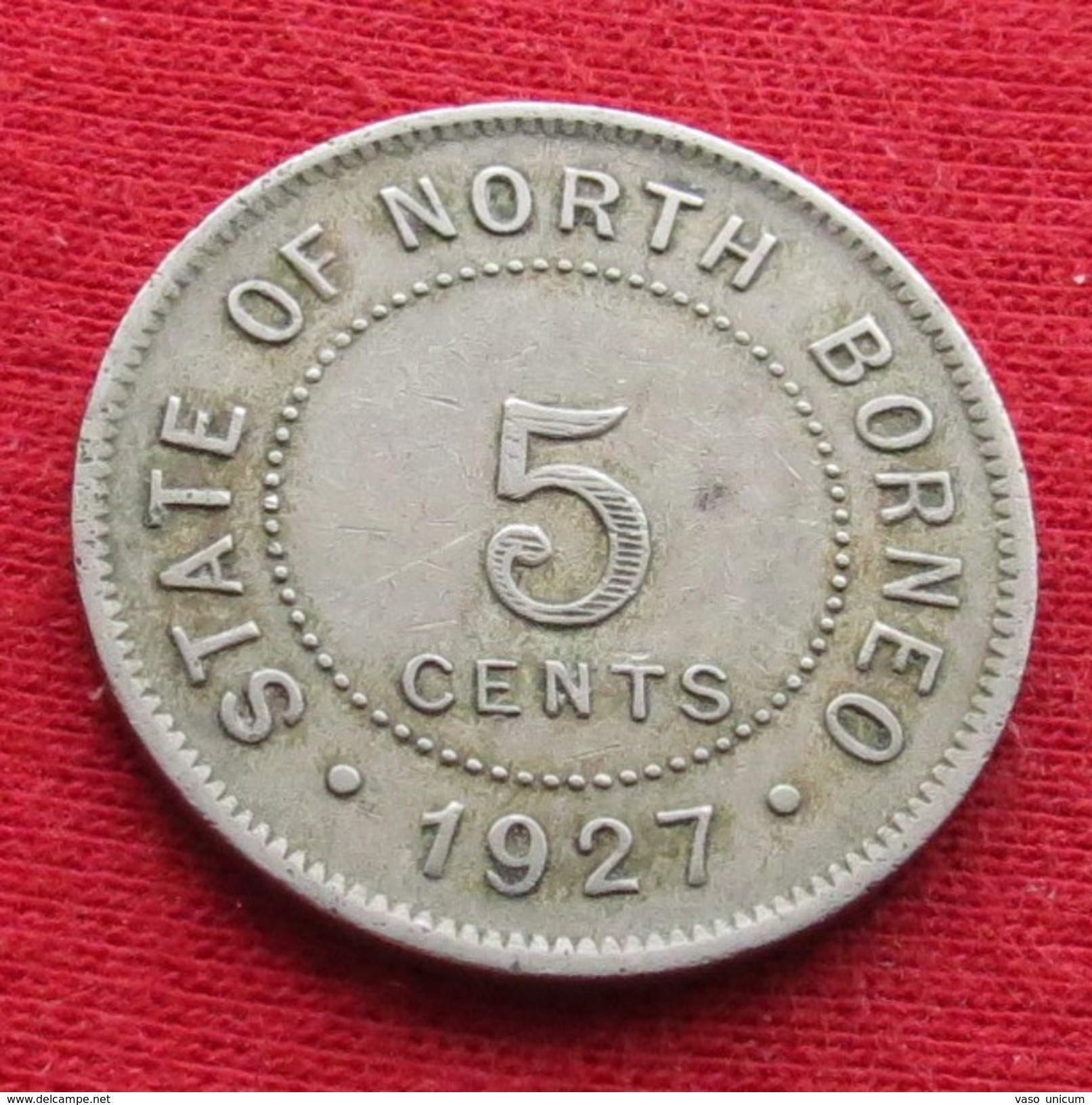 British North Borneo 5 Cent 1927 - Sonstige – Asien