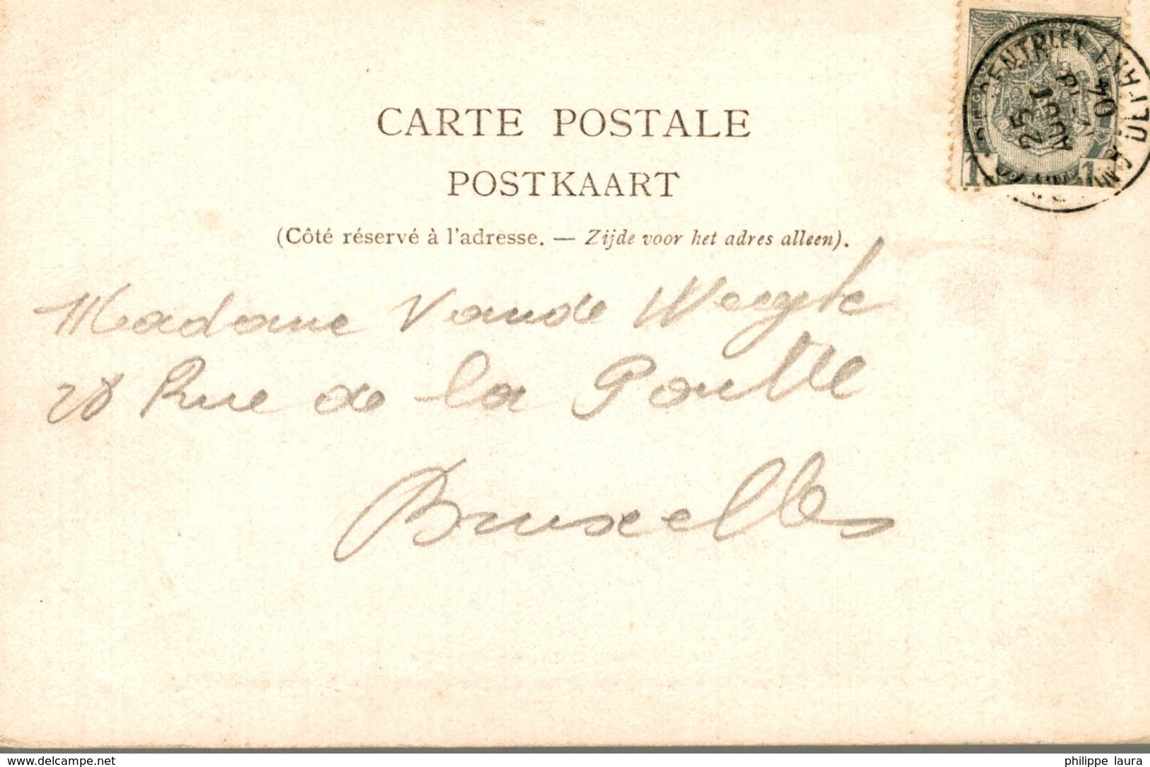 1904 Anvers - Le Nouveau SS Léopoldville   LA SOCIETE  MARITIMS DU CONGO    Bâteaux - Paquebots - Paquebote