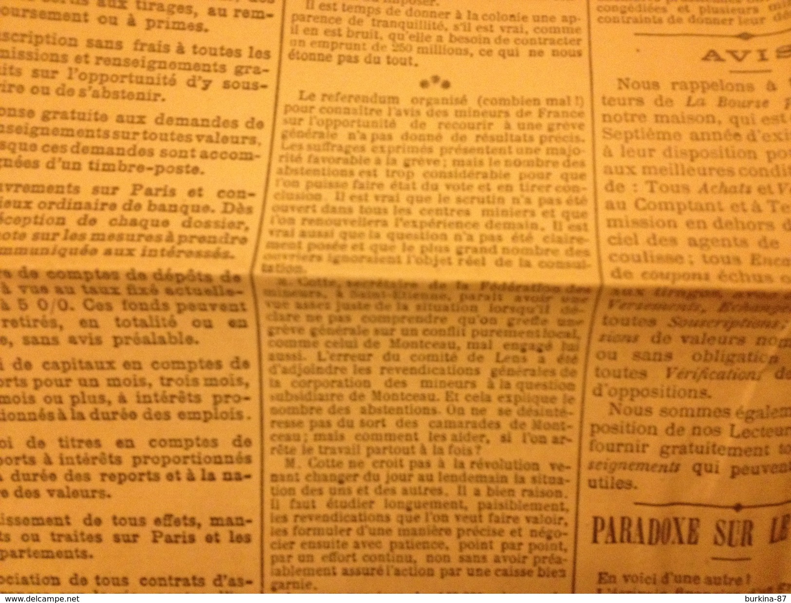 LA BOURSE POUR TOUS, 1901, JOURNAL DES PLACEMENTS BOURSIERS - Altri & Non Classificati