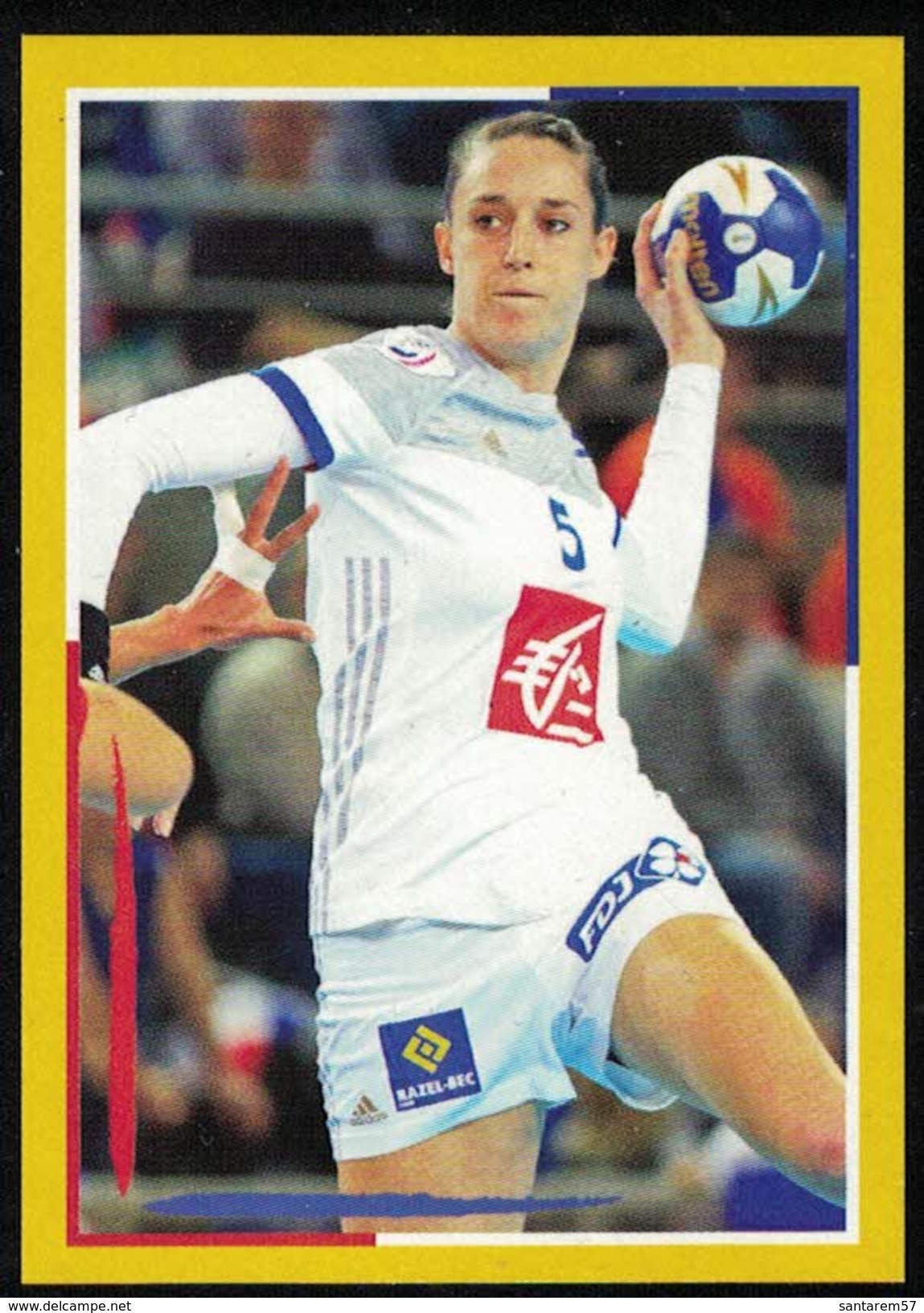 Panini Handball 2017 Camille Ayglon Saurina France Sticker N° 111 - Edition Française