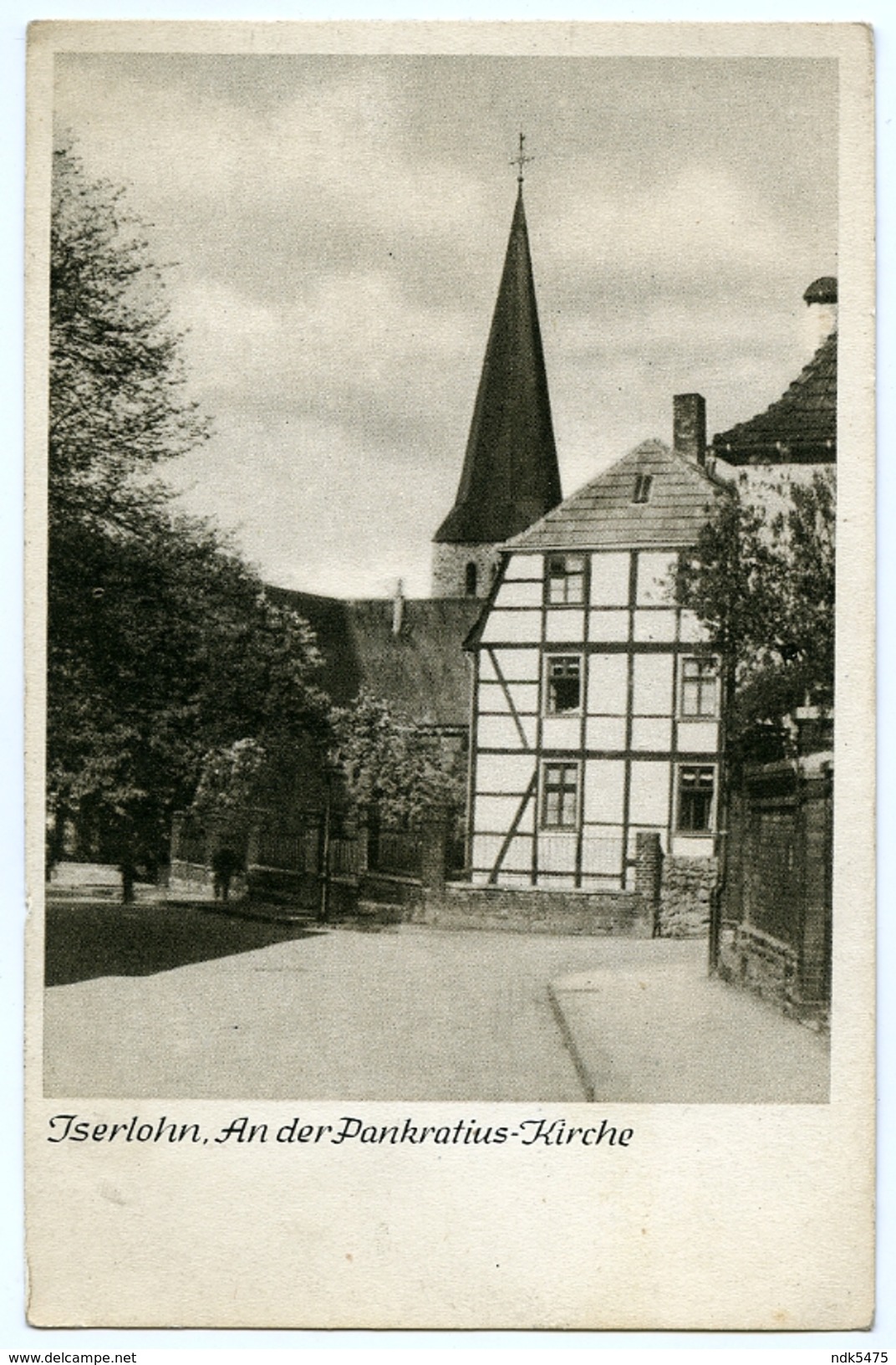 ALLEMAGNE : ISERLOHN - AN DER PANKRATIUS KIRCHE - Iserlohn