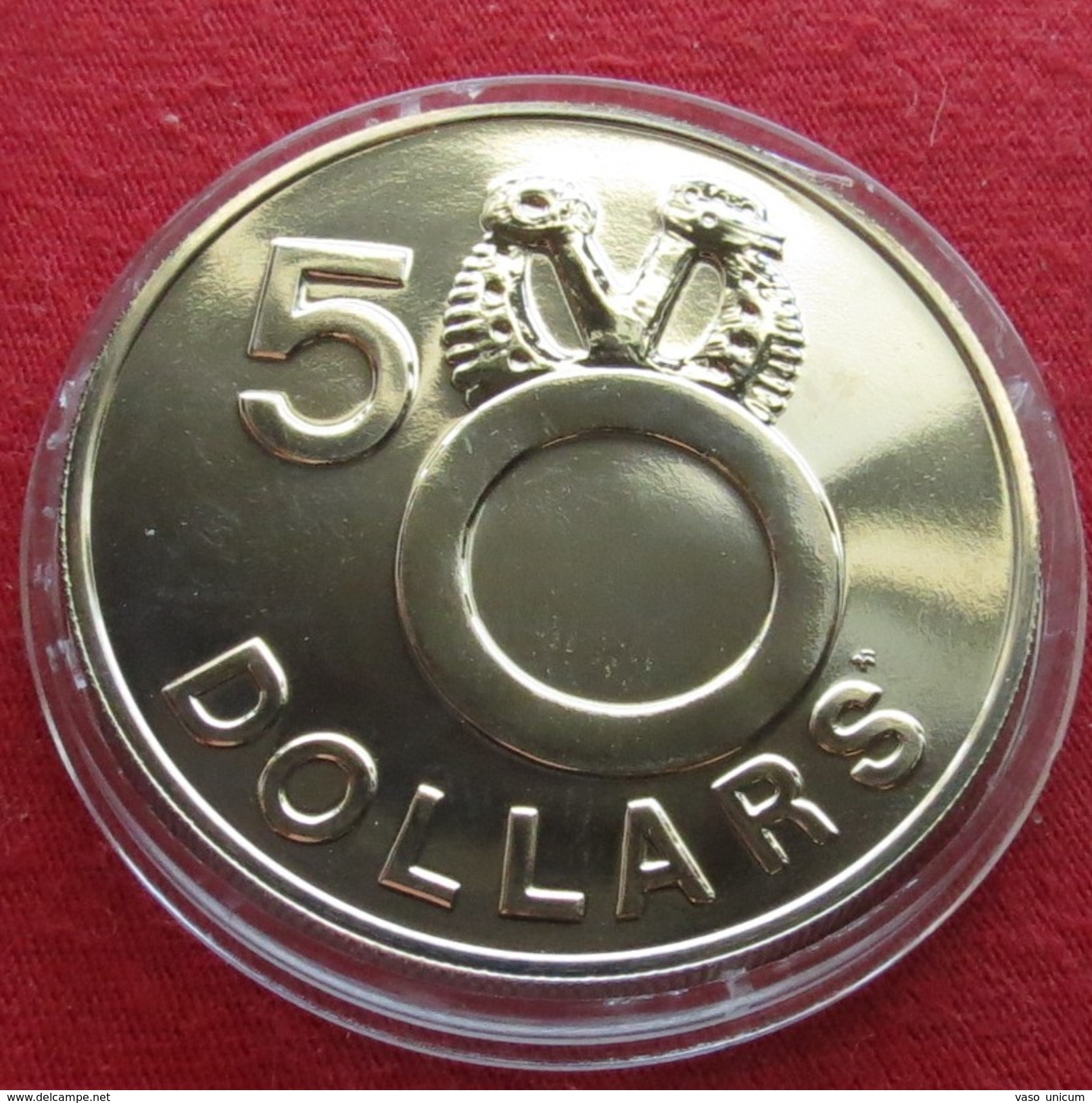 Solomon Islands 5 $ 1978 Minted 544 Pieces - Salomonen