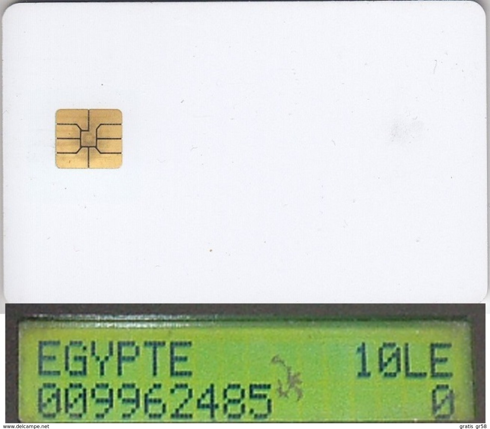 Egypt - Test Demo Card, 10LE, Used - Egipto