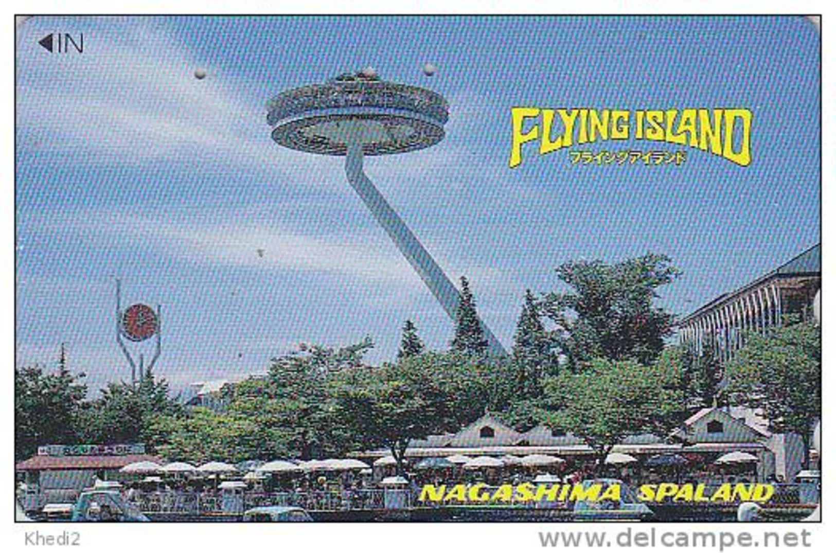 Télécarte Japon - PARC D´ATTRACTION Nagashima / Flying Island  AMUSEMENT PARK Japan Phonecard - VERGNÜGUNGSPARK  ATT 341 - Jeux