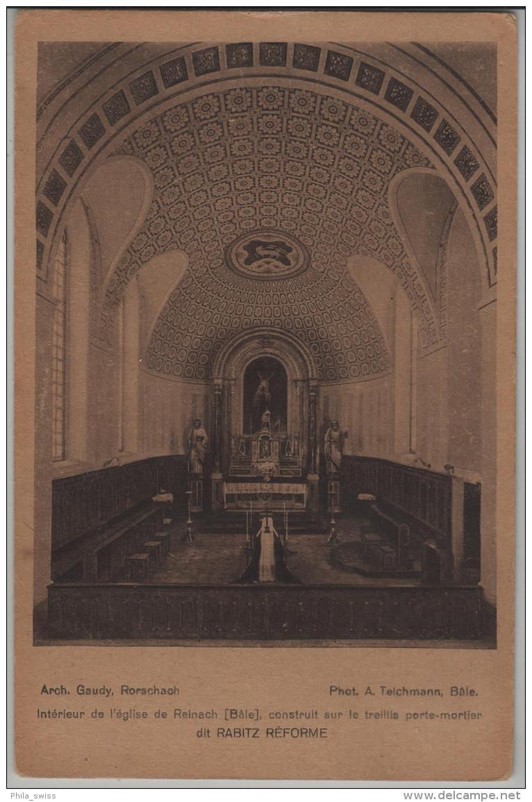 Interieur De L'Eglise De Reinach (Baselland) Arch. Gaudy - Photo: A. Teichmann - Reinach