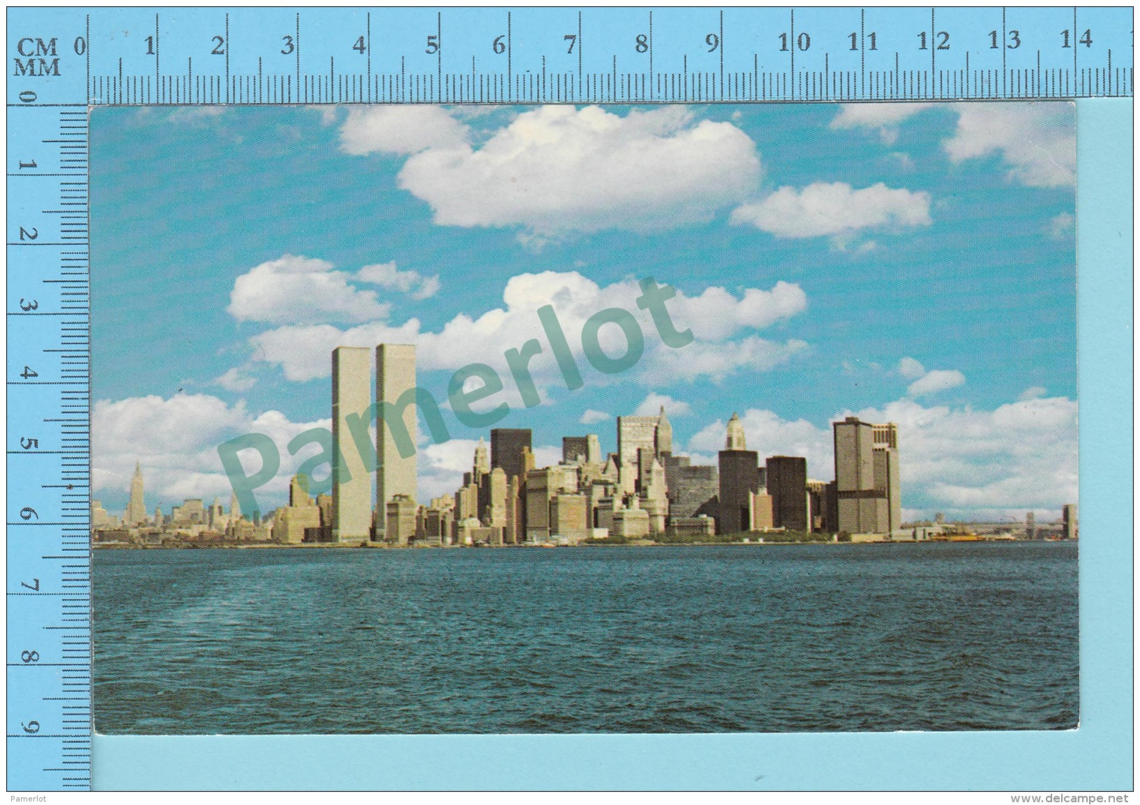 New York USA  - World Trade Center , " Twin Towers" -  2 Scans - World Trade Center