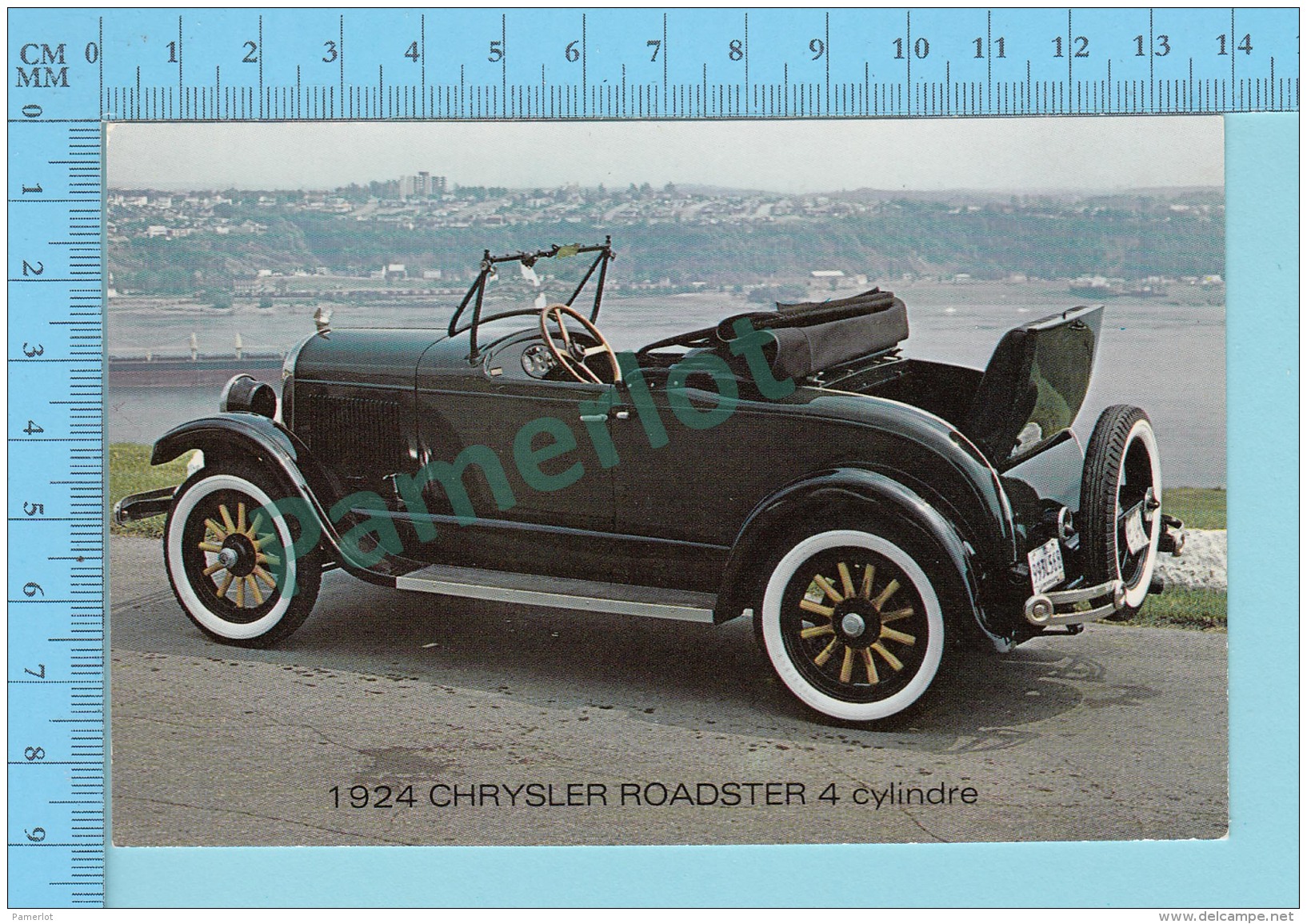 Car, Automobile - 1924 Chrisler Roadster 4 Cylindres  -  2 Scans - Voitures De Tourisme