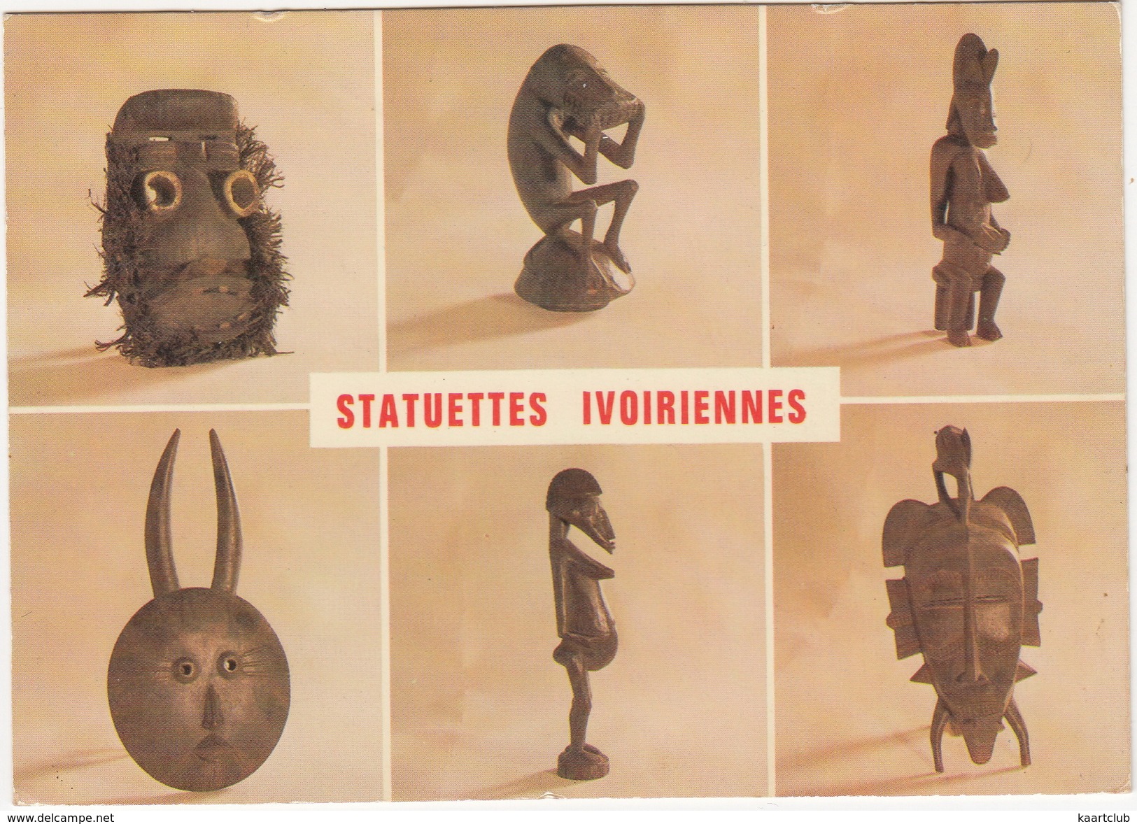 STATUETTES IVOIRIENNES - République Cote D'Ivoire / Ivoorkust - Ivoorkust