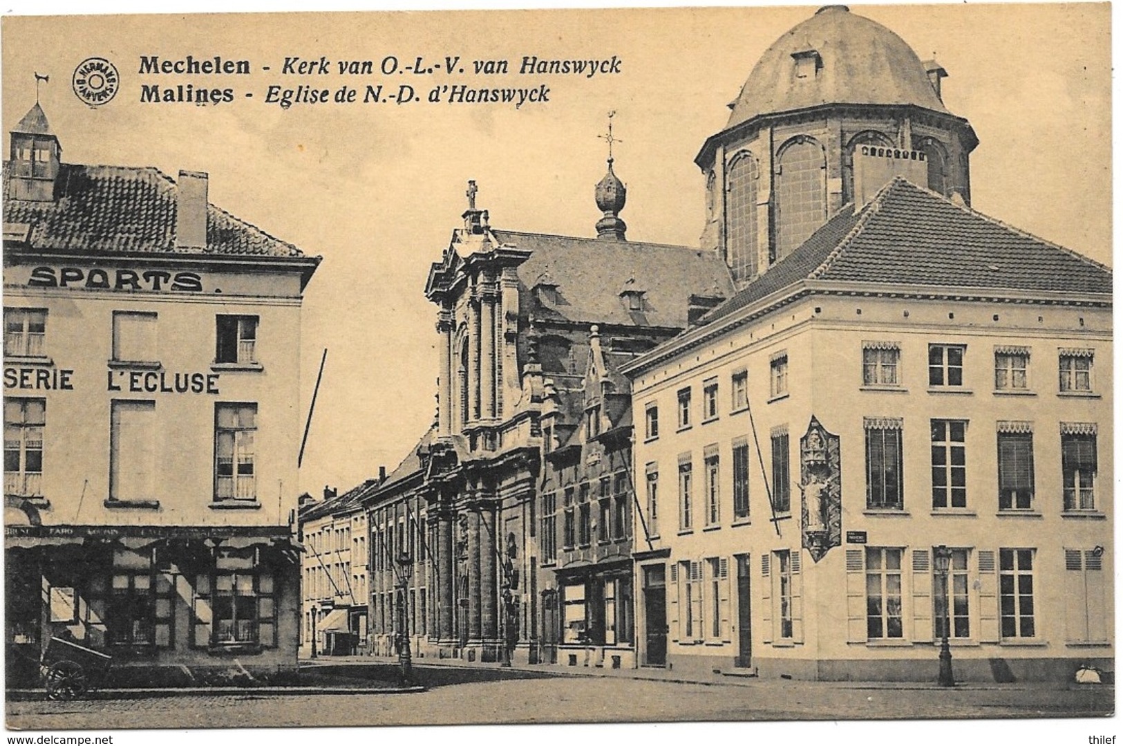 Malines NA31: Eglise De ND D'Hanswyck - Malines