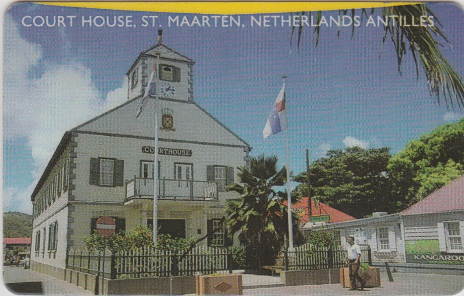 NETHERLANDS ANTILLES  :  ST MAARTEN - COURT HOUSE  . - Antilles (Netherlands)