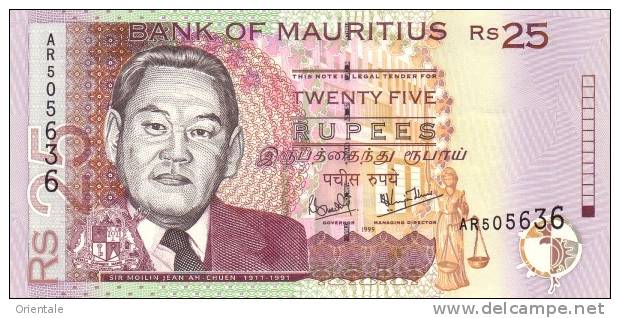 MAURITIUS P. 49a 25 R 1999 UNC - Maurice