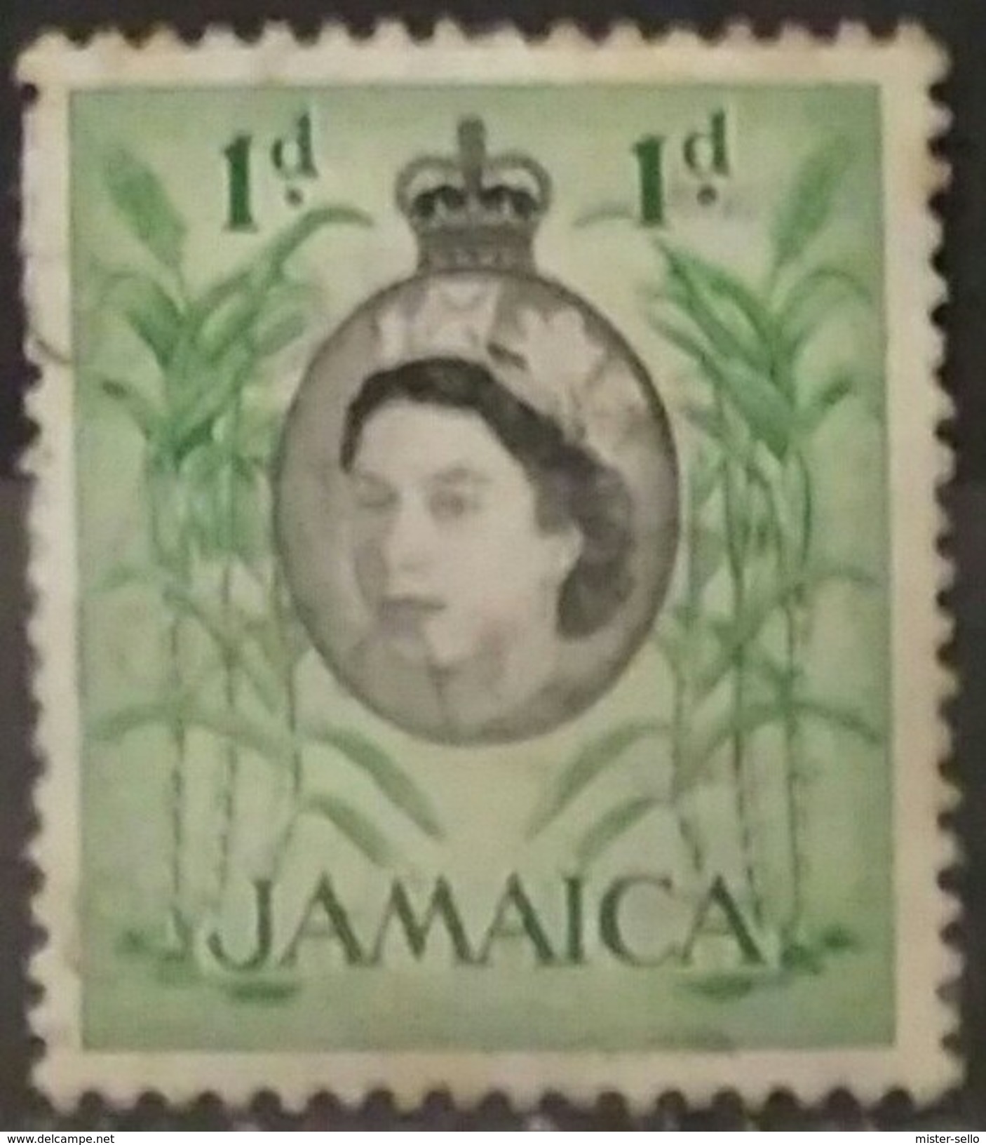 JAMAICA 1956 Local Motifs. USADO - USED. - Jamaica (1962-...)