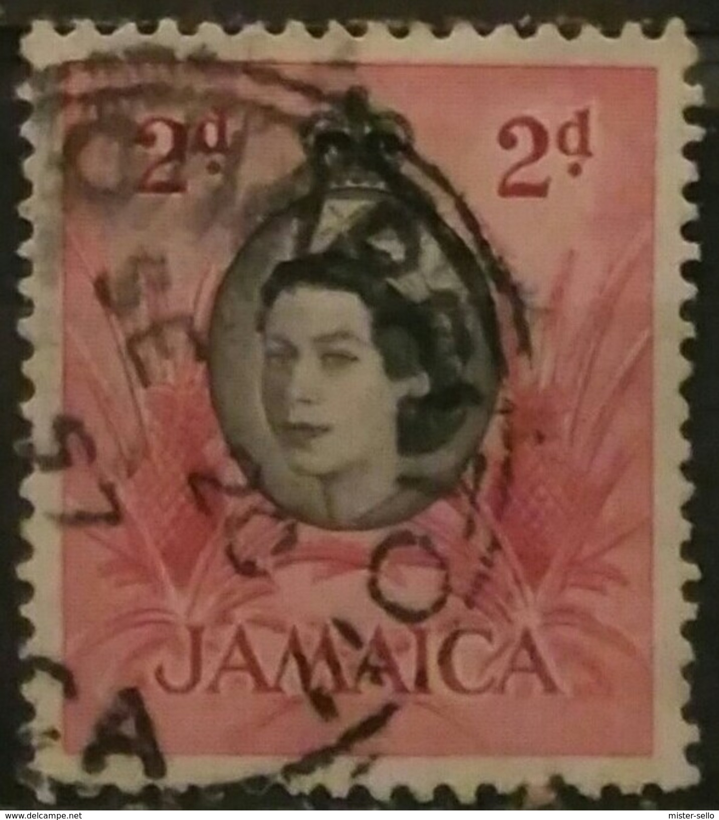 JAMAICA 1956 Local Motifs. USADO - USED. - Jamaica (1962-...)