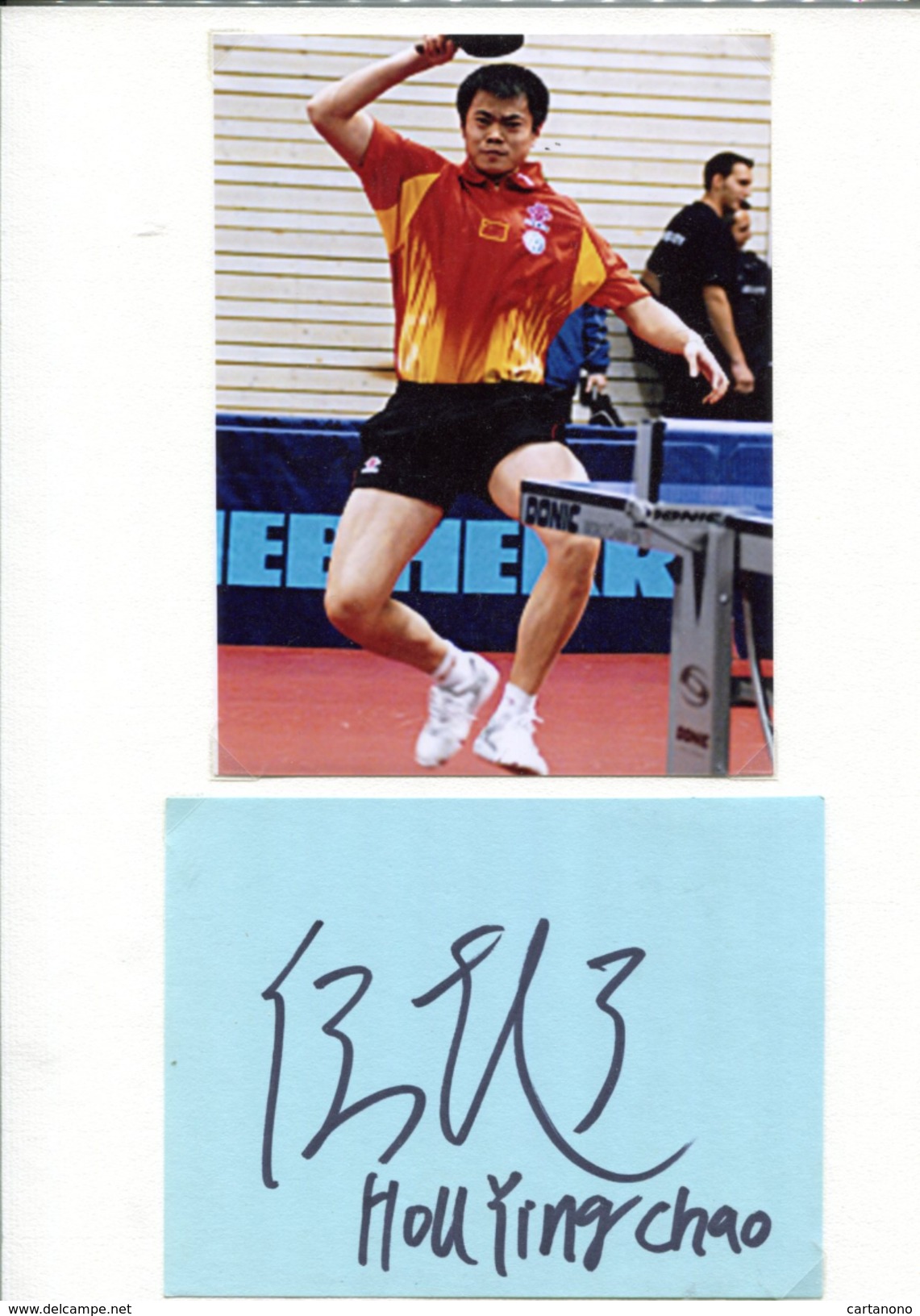 HOW YING CHAO (Chine) - Tennis De Table Ping Pong - Deportivo