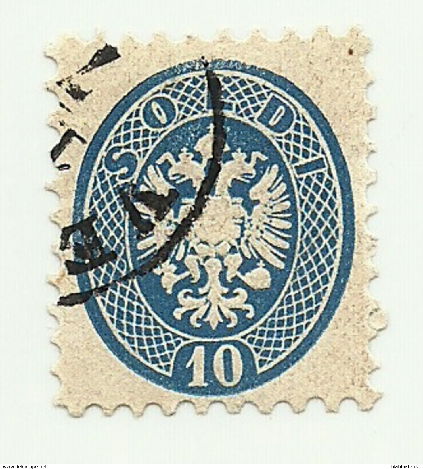 1864 - Italia - Antichi Stati - Lombardo Veneto 44 Stemma - Lombardo-Vénétie