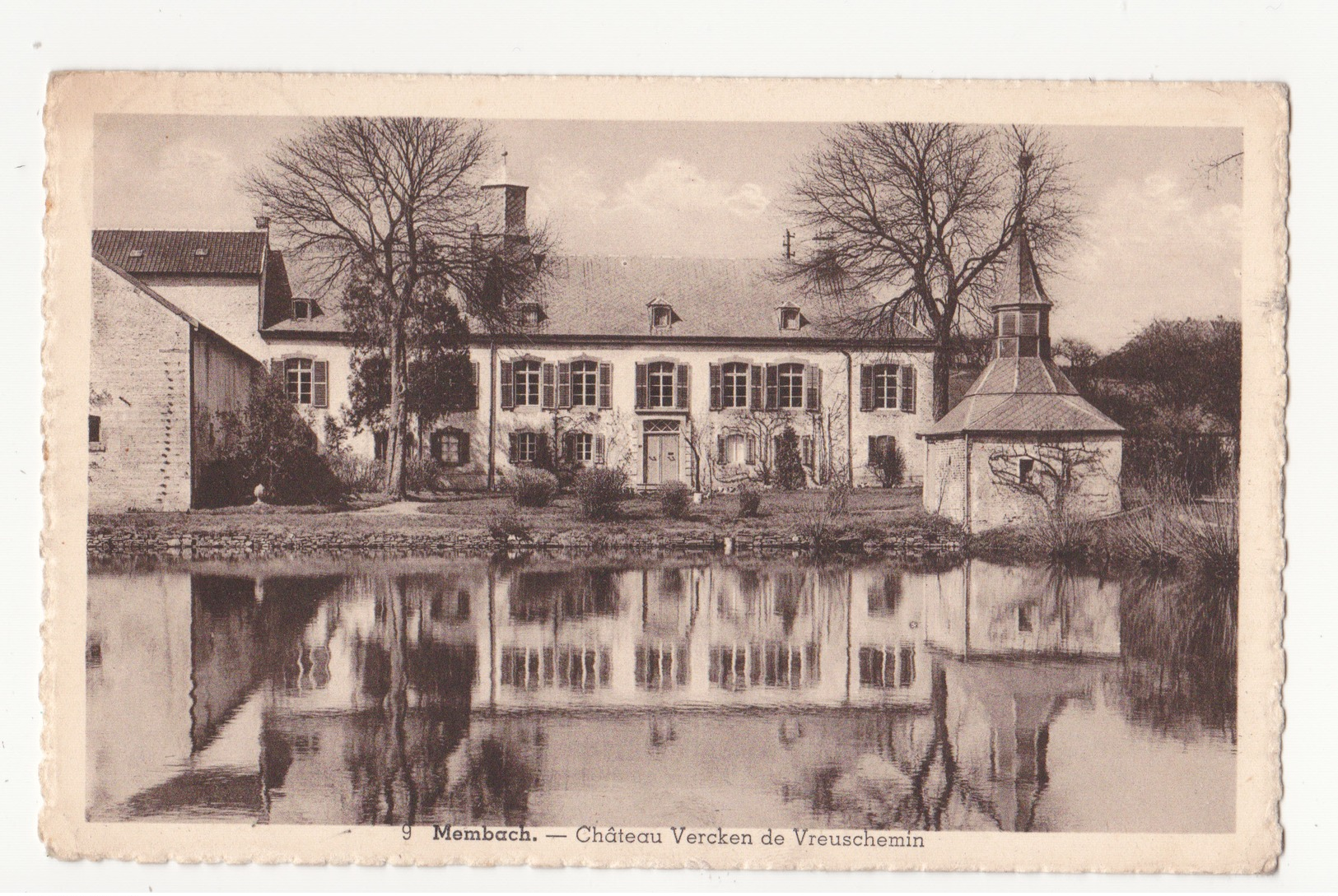 Membach: Château Vercken De Vreuschemin. - Baelen