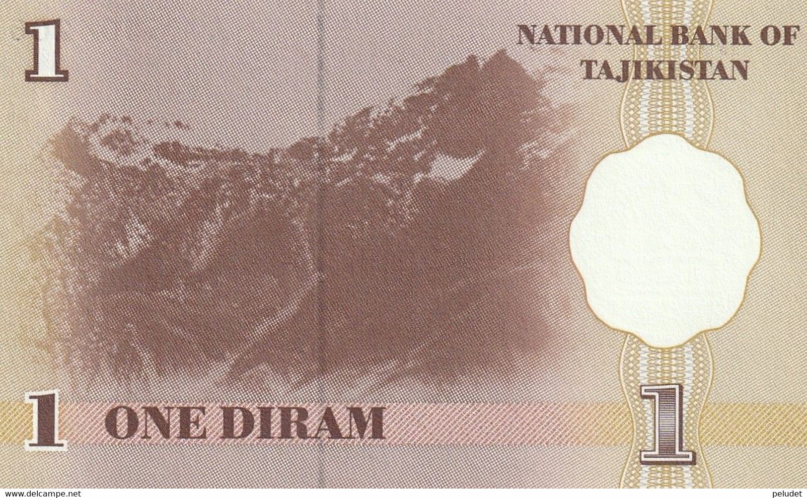 Tajikistan 1999 1 DIRAMS P-10 - Tayikistán