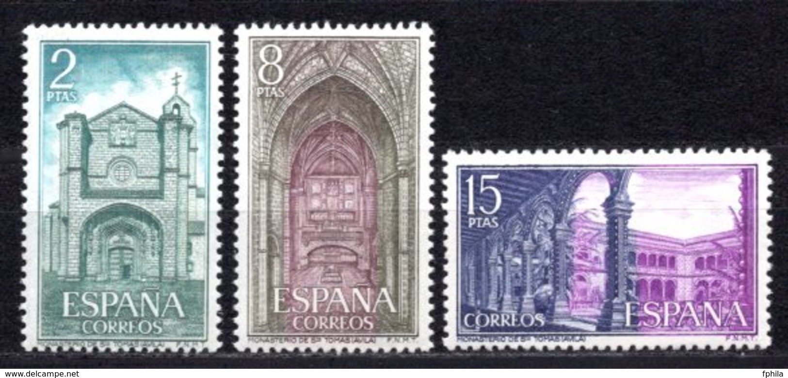 1972 SPAIN SANTO TOMAS CLOISTER MICHEL: 2006-2008 MNH ** - Abadías Y Monasterios