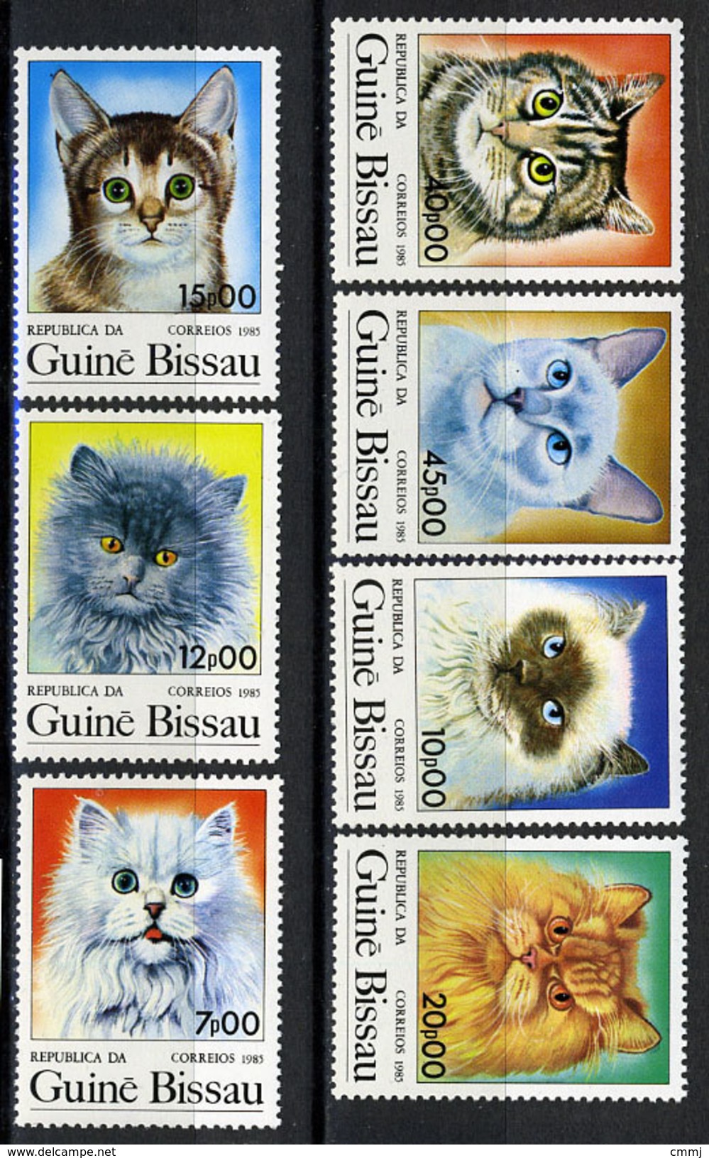 1985 - GUINEA BISSAU - Mi. Nr. 677/684 - NH - (CW2427.24) - Guinea-Bissau