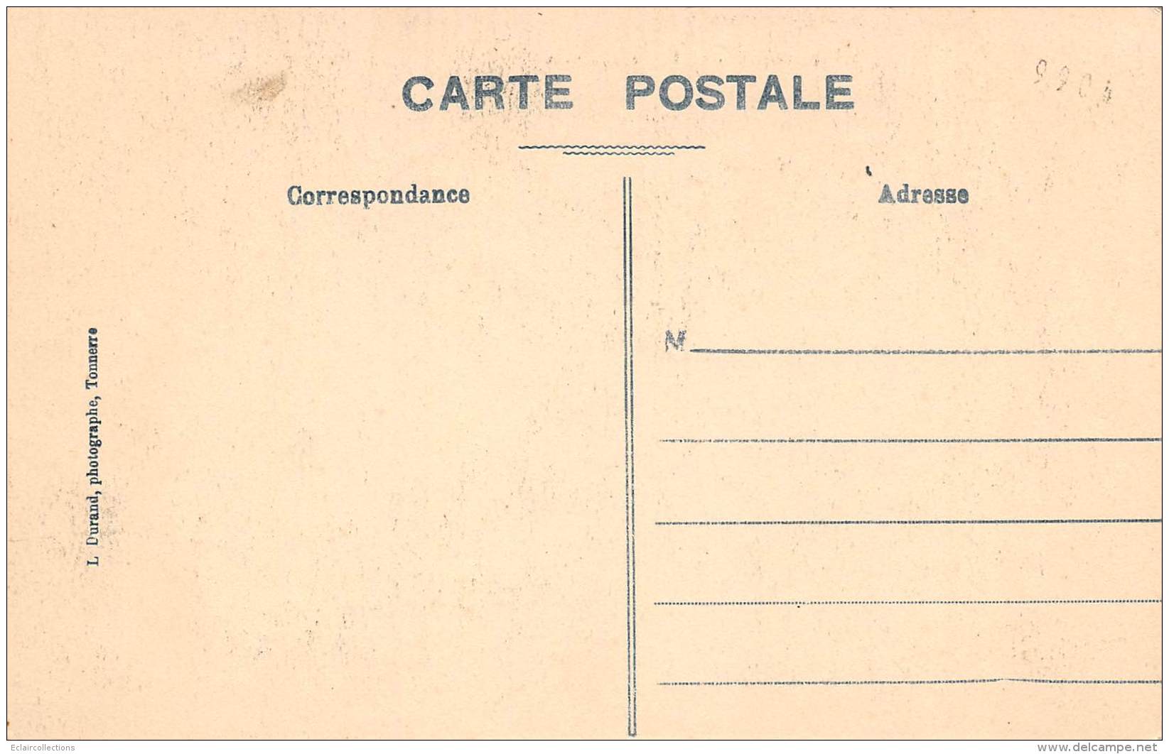 Tonnerre      89      La Rue Rougemont. Commerces .   Hôtel    (voir Scan) - Tonnerre