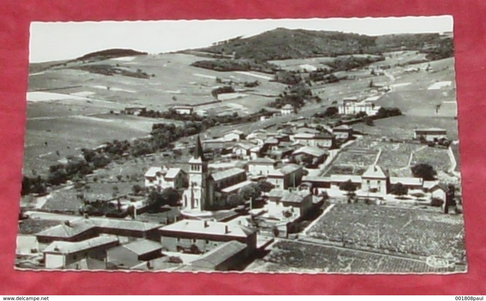 69 - Chénas - ( Rhône ) -  Vue Générale Aérienne     ----- 408 - Chenas