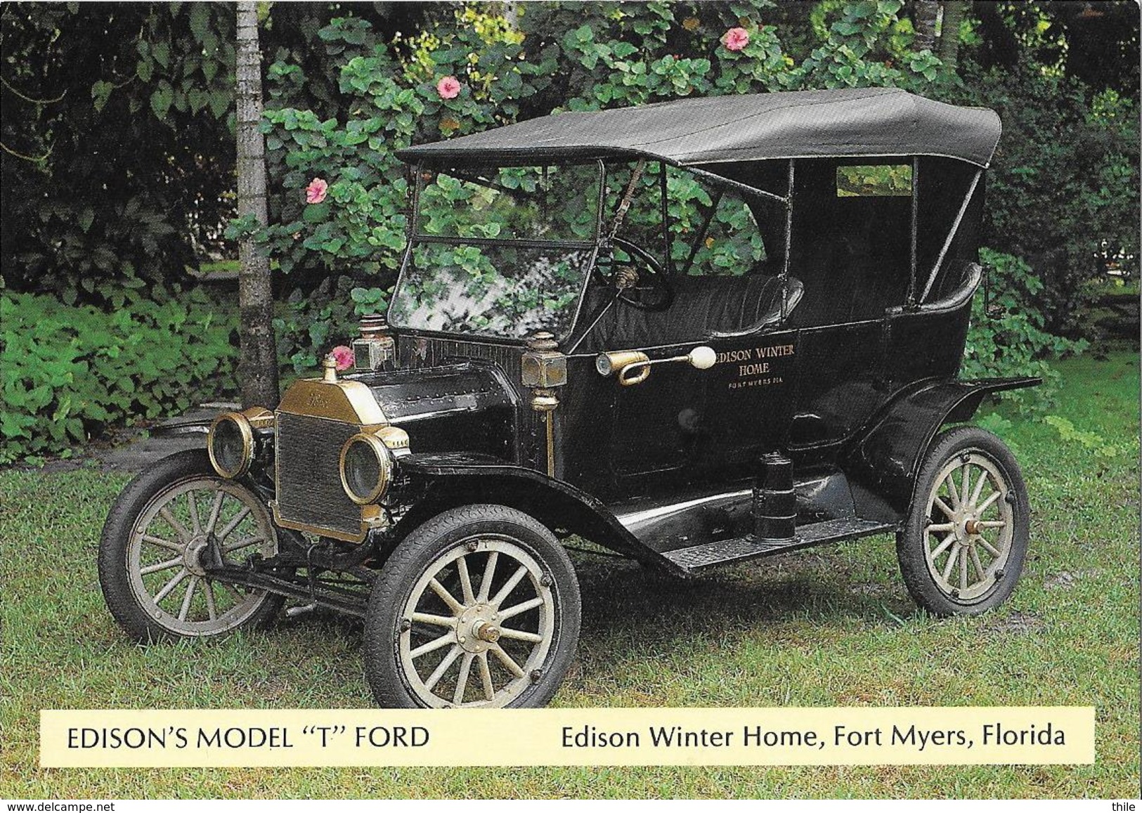 Edison's Model "T" FORD, Edison Winter Home - Fort Myers - Fort Myers