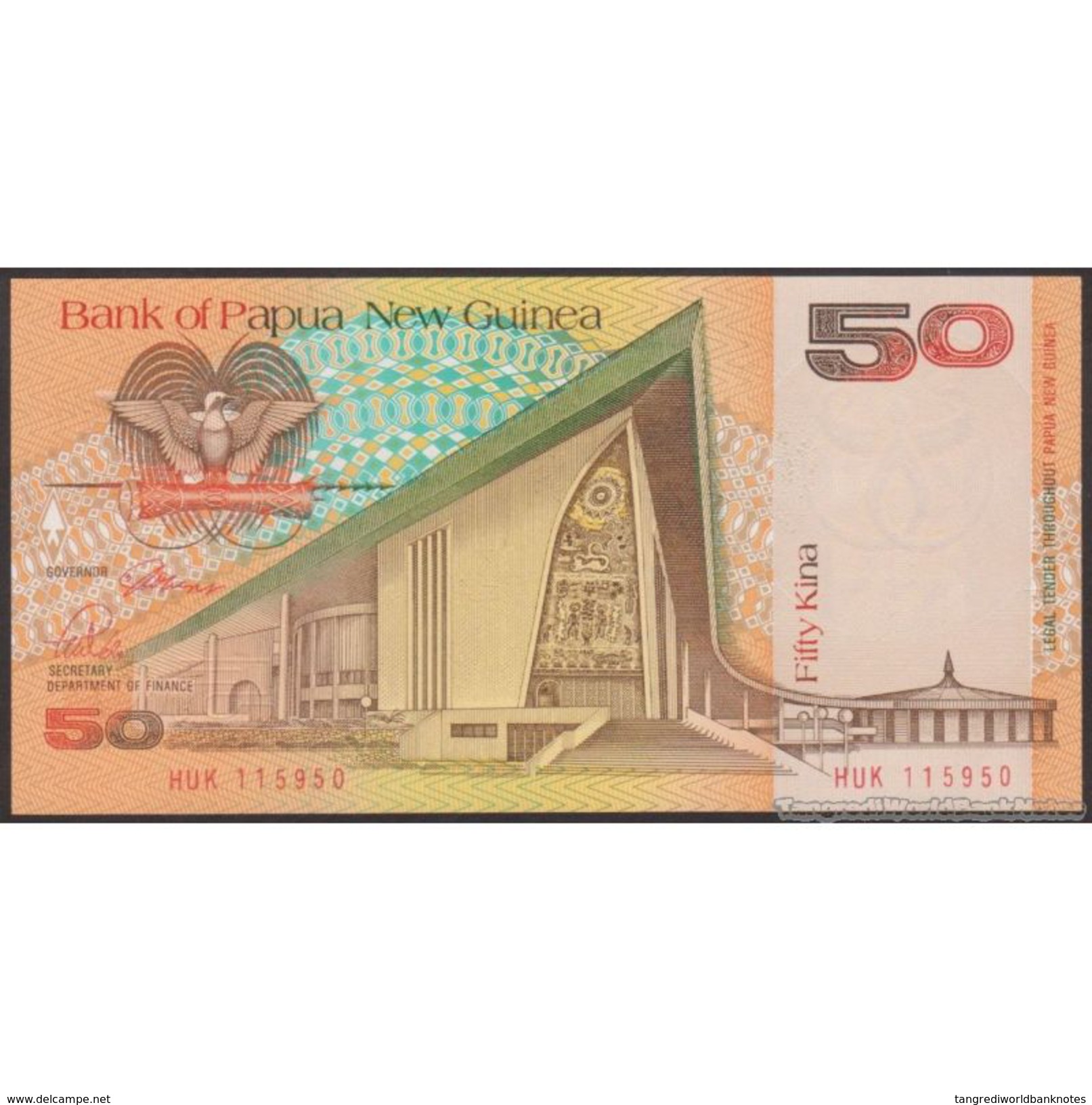 TWN - PAPUA NEW GUINEA 11a - 50 Kina 1989 UNC - Papua Nuova Guinea