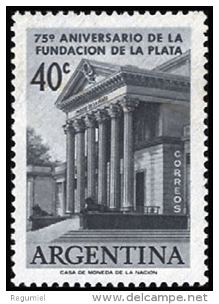 Argentina 0581 ** Foto Estandar. 1957 - Neufs