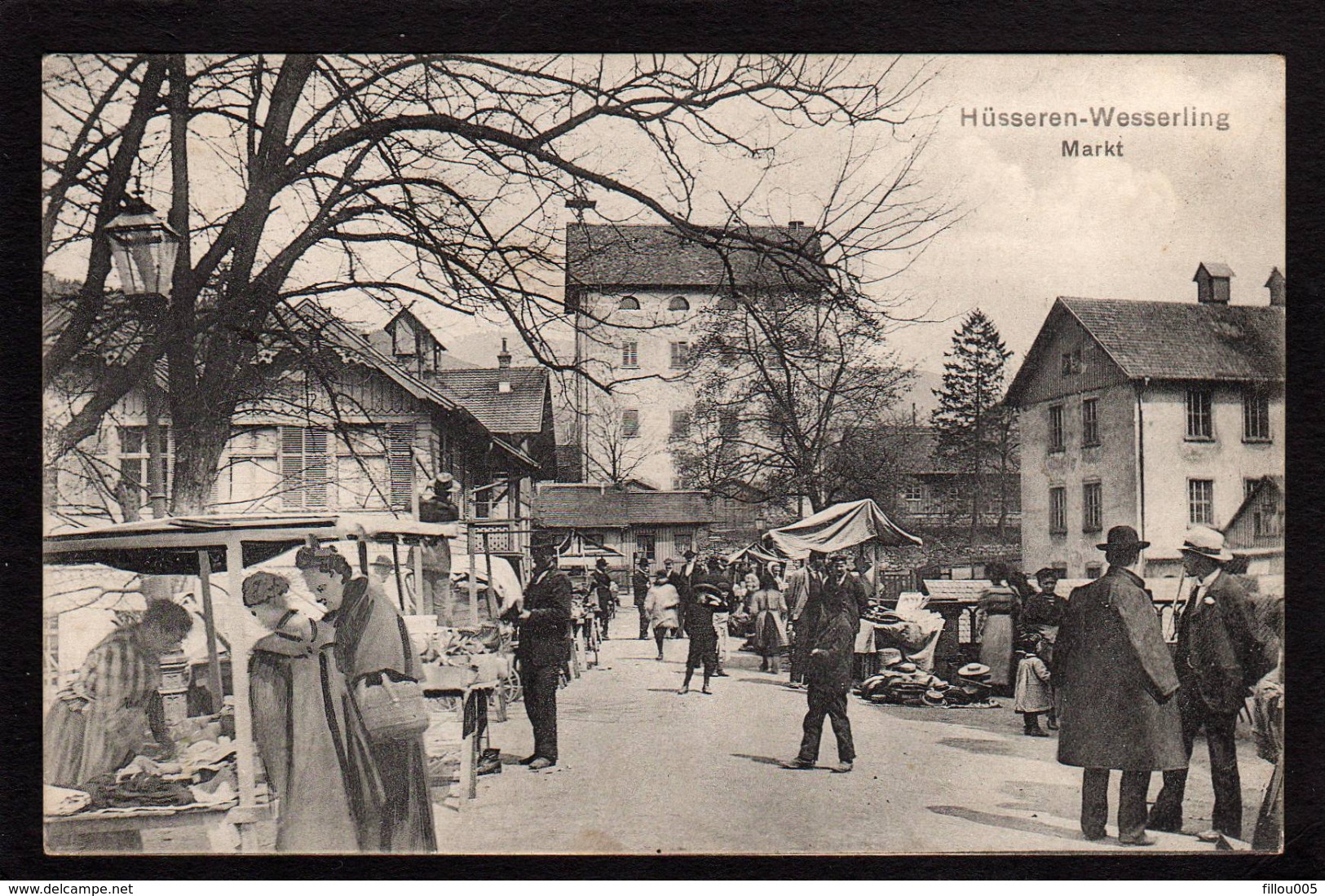 68 HUSSEREN  (HAUT- RHIN). MARKET... MARCHE... C543 - Autres & Non Classés