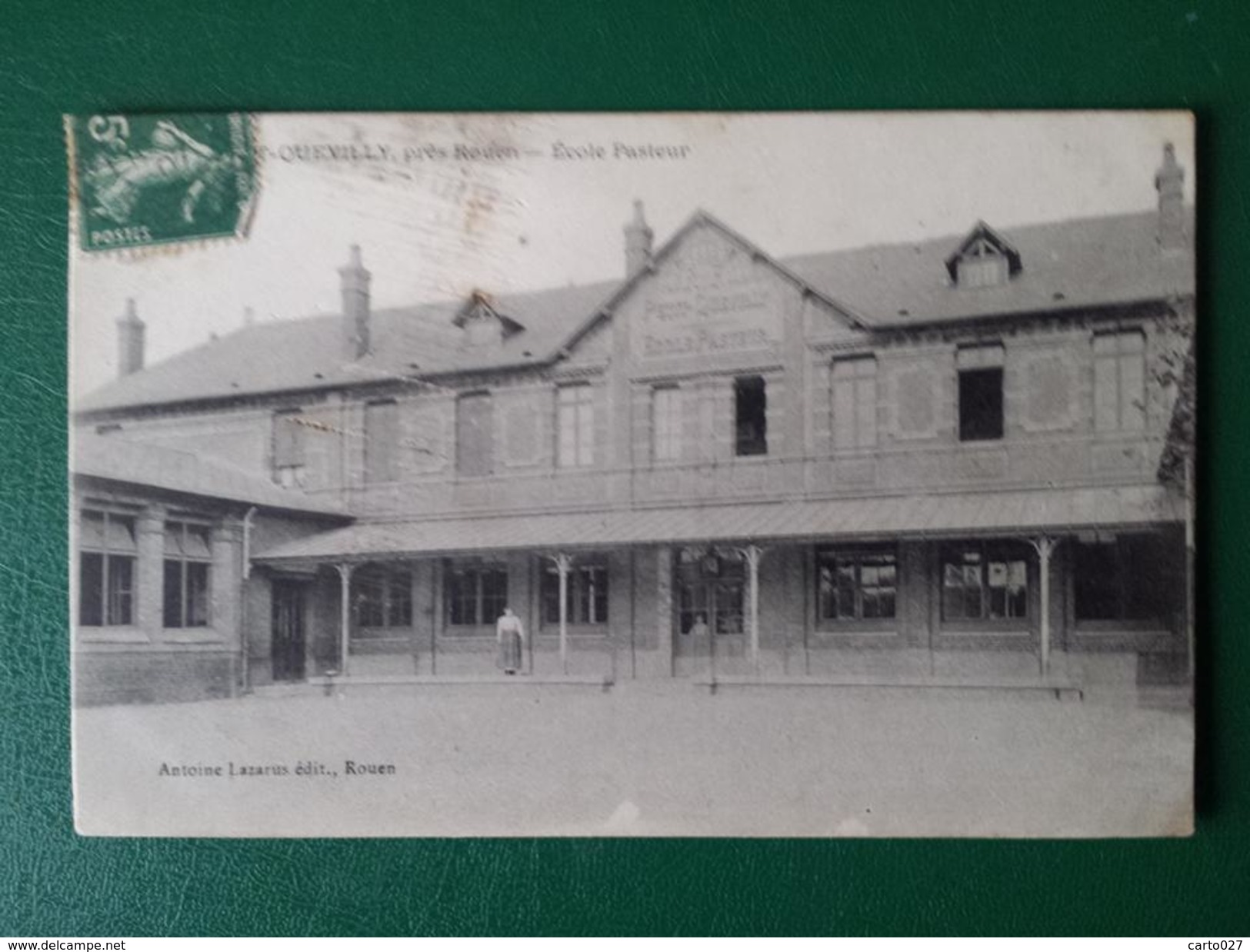 CPA  LE PETIT QUEVILLY L ECOLE PASTEUR - Le Petit-Quevilly