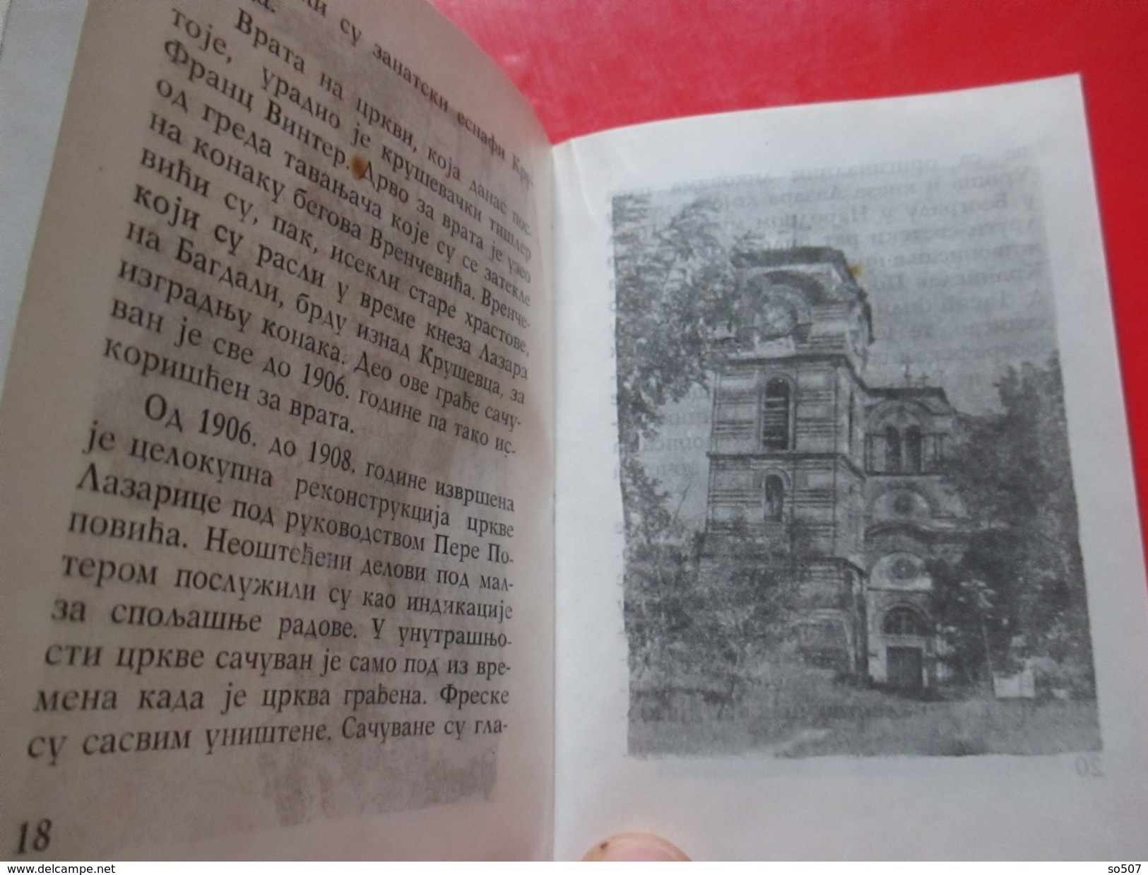 Small Book About Orthodox Monastery,Church "Lazarica" In Krusevac-Lenguage:Serbian