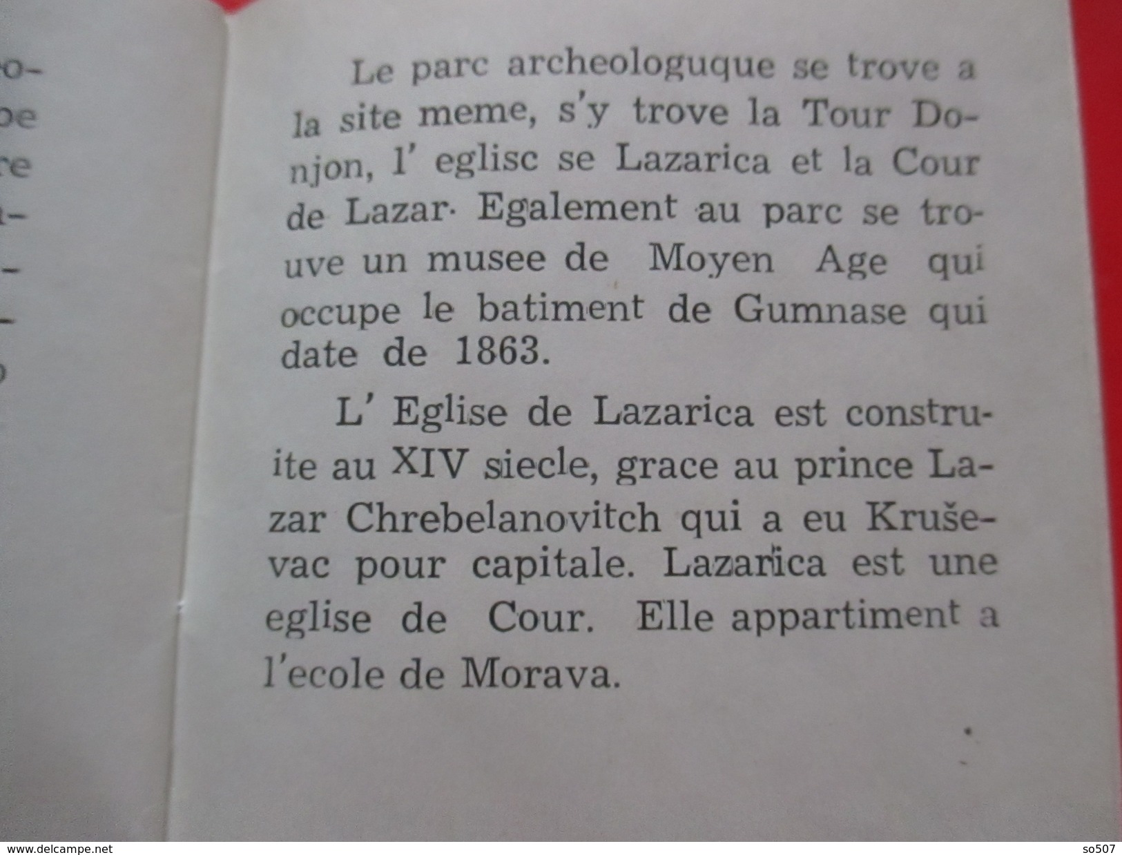 Small Book About Orthodox Monastery,Church "Lazarica" In Krusevac-Lenguage:Serbian