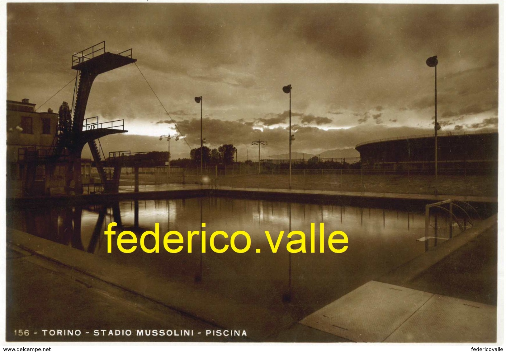 Torino - Stadio Mussolini - Piscina 1936 - Stadiums & Sporting Infrastructures