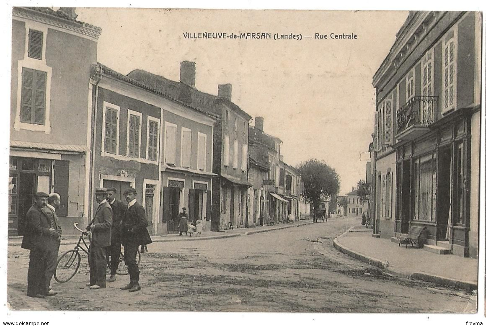 Villeneuve De Marsan Rue Centrale - Villeneuve De Marsan