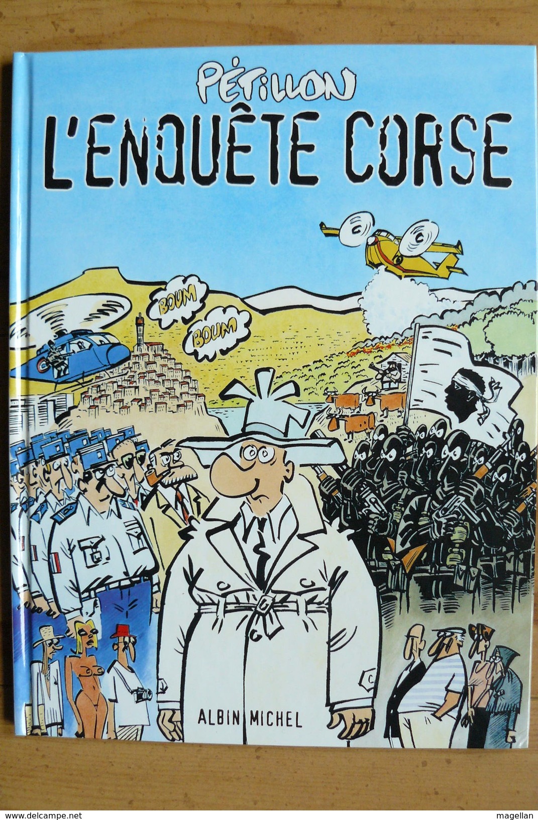 Jack Palmer - L'Enquète Corse - Pétillon - Albin Michel - EO - Jack Palmer