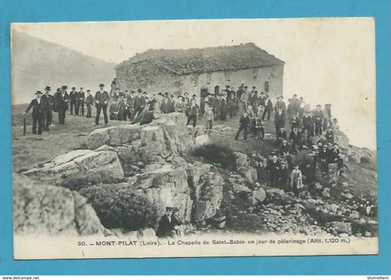 CPA 30 - La Chapelle De Saint-Aubin Jour De Pélerinage MONT-PILAT 42 - Mont Pilat