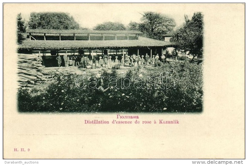 ** T1/T2 Kazanluk, Kazanlik; Distillation D'essence De Rose / Distillation Of Rose Oil - Unclassified