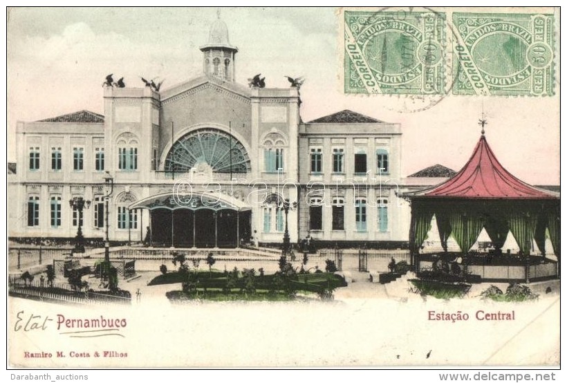 T2/T3 Pernambuco, Estacao Central / Central Railway Station, TCV Card (EK) - Unclassified