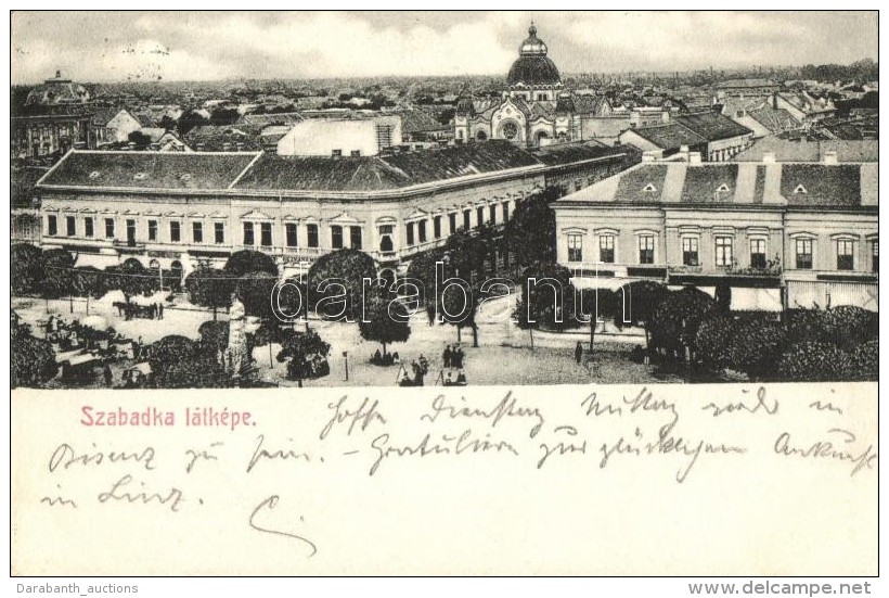 T2/T3 Szabadka, Subotica; L&aacute;tk&eacute;p, Heumann M&oacute;r &uuml;zlete, Zsinag&oacute;ga / Shop, Synagogue - Unclassified