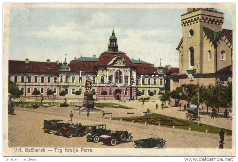 T4 Nagybecskerek, Velky Beckerek, Zrenjanin; P&eacute;ter Kir&aacute;ly T&eacute;r / Trg. Kralja Petra / Square,... - Unclassified