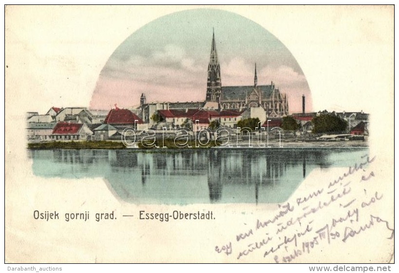 T4 Esz&eacute;k, Essegg, Osijek; Gornji Grad / Oberstadt / Upper Town (r) - Unclassified