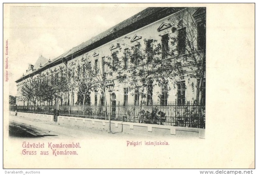 T2/T3 Kom&aacute;rom, Komarno; Polg&aacute;ri Le&aacute;nyiskola / Girl School (EK) - Unclassified