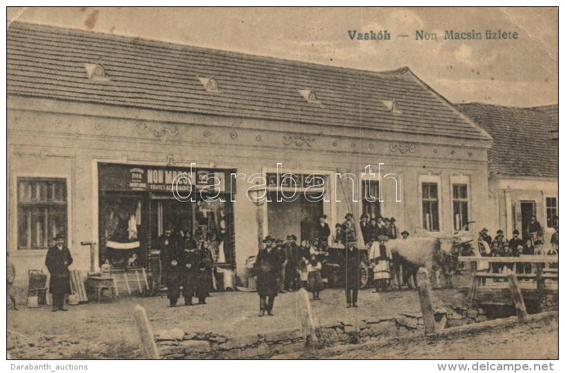 ** T2/T3 Vask&oacute;h, Vascau; Non Macsin &uuml;zlete &ouml;k&ouml;szek&eacute;rrel / Shop, Oxen Carriage  (EK) - Unclassified