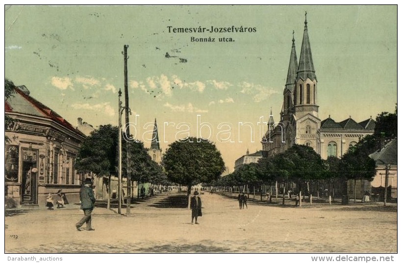 T2/T3 Temesv&aacute;r, Timisoara; J&oacute;zsefv&aacute;ros, Bonn&aacute;z Utca, Paulansky T. J&oacute;zsef... - Non Classificati