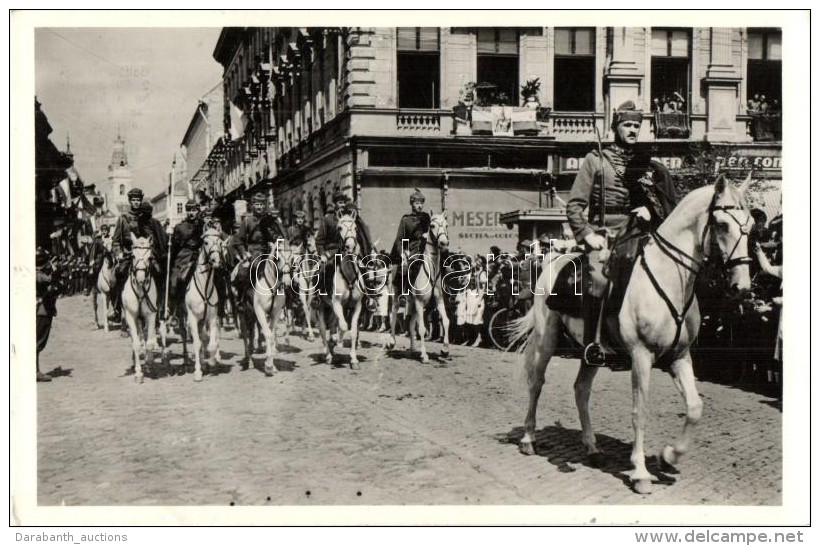 T2 1940 Szatm&aacute;rn&eacute;meti, Satu Mare; Bevonul&aacute;s / Entry Of The Hungarian Troops, '1940... - Unclassified