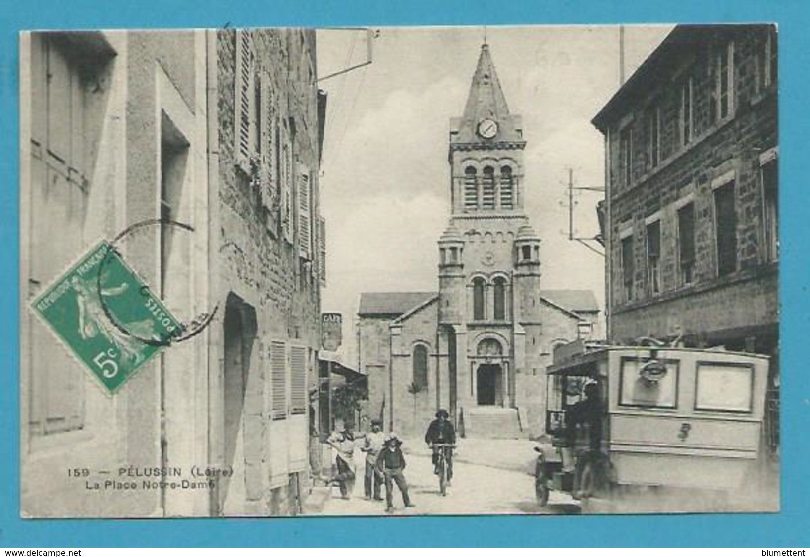 CPA 159 - La Place Notre-Dame PELUSSIN 42 - Pelussin