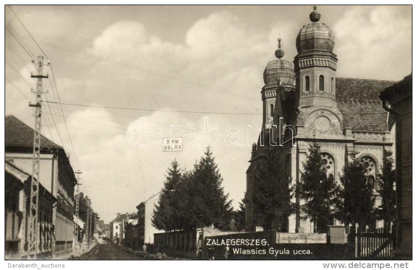 T2 Zalaegerszeg, Wlassics Gyula Utca, Zsinag&oacute;ga; Zr&iacute;nyi Rt. Kiad&aacute;sa - Ohne Zuordnung