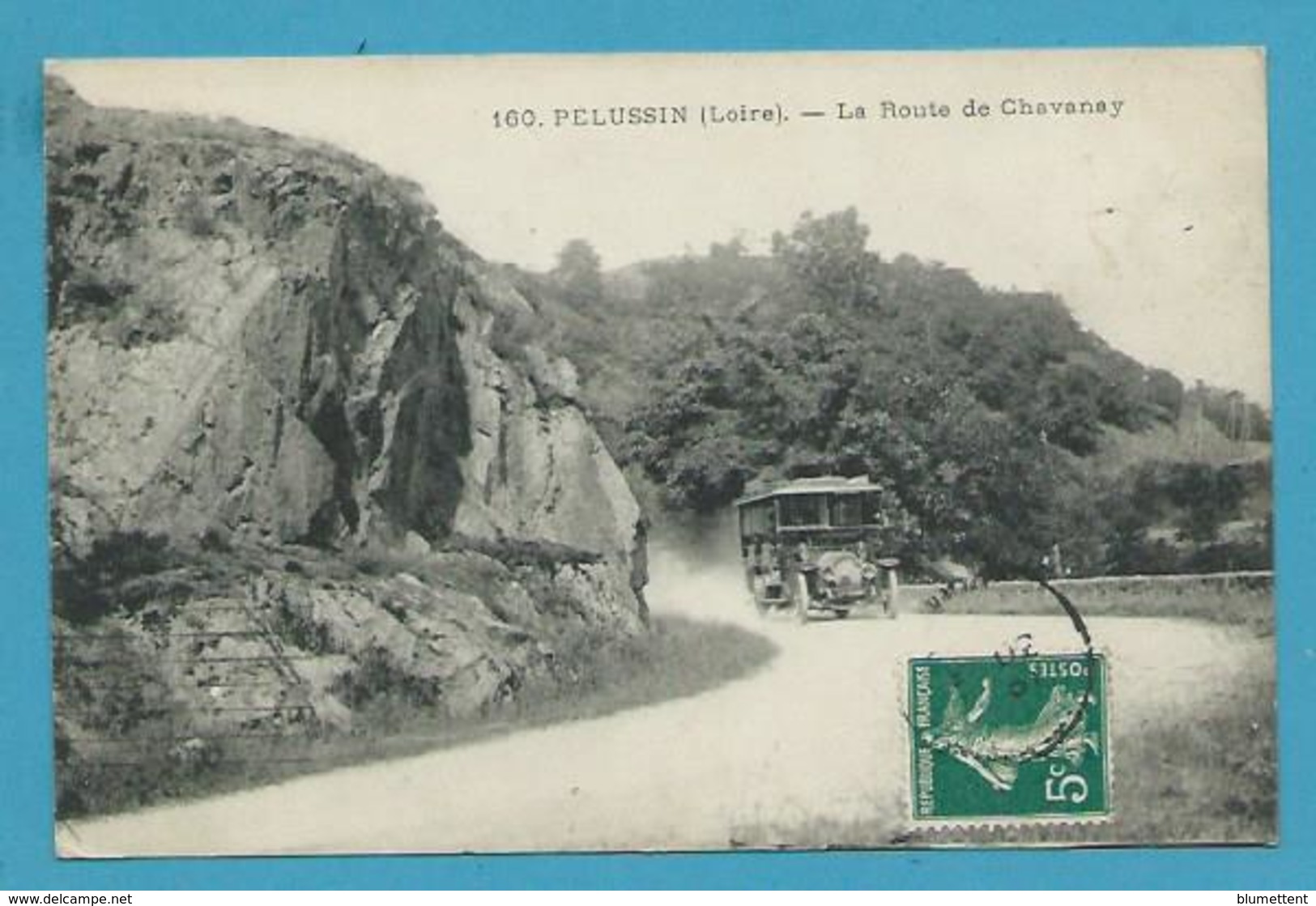 CPA 160 - La Route De Chavanay PELUSSIN 42 - Pelussin