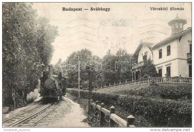 T3/T4 Budapest XII. Sv&aacute;bhegy, V&aacute;rosk&uacute;ti Vas&uacute;t&aacute;llom&aacute;s, GÅ‘zmozdony  (Rb) - Unclassified